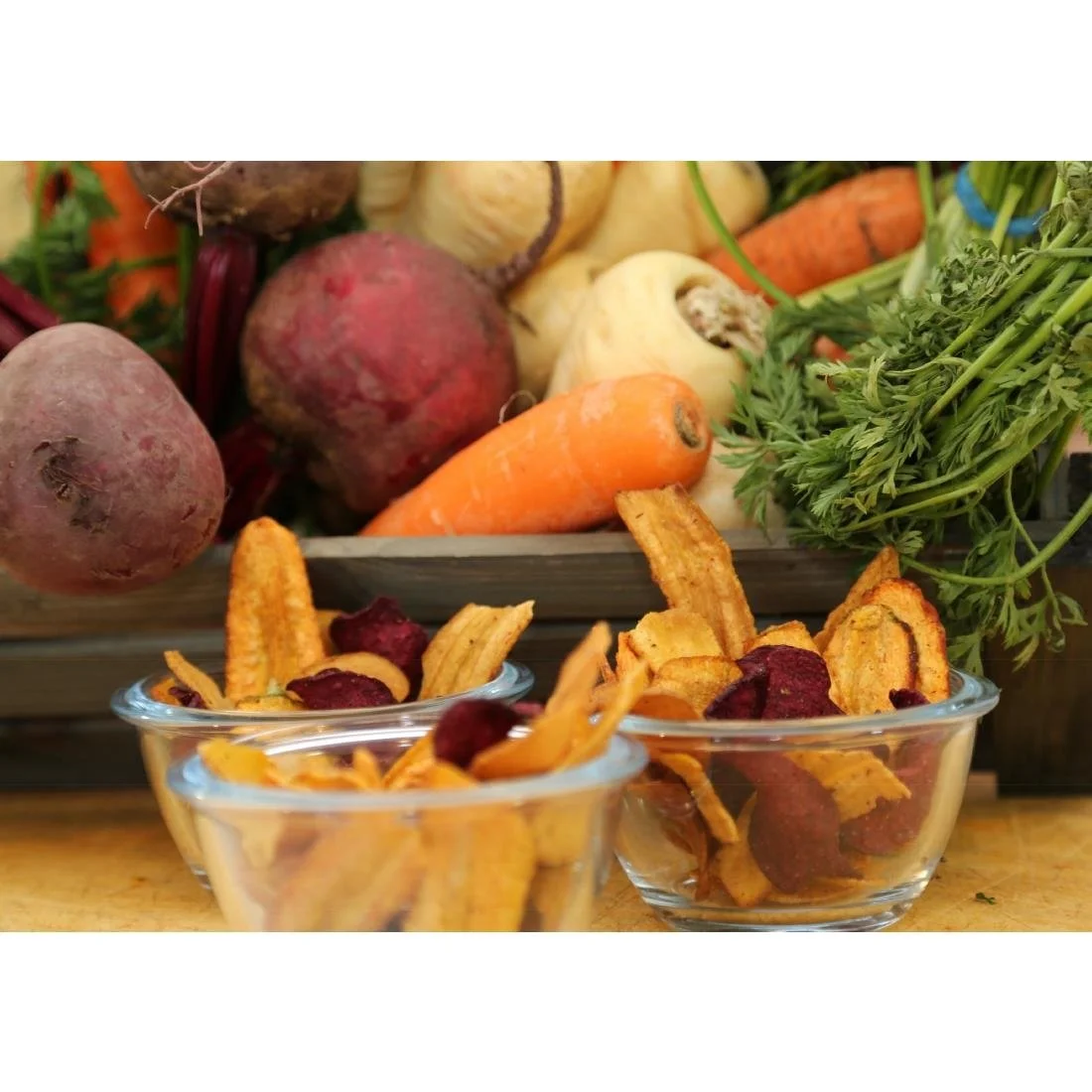 Brown Bag Crisps Lightly Salted Veggie Crisps 40g (15 Pack) - Image 5