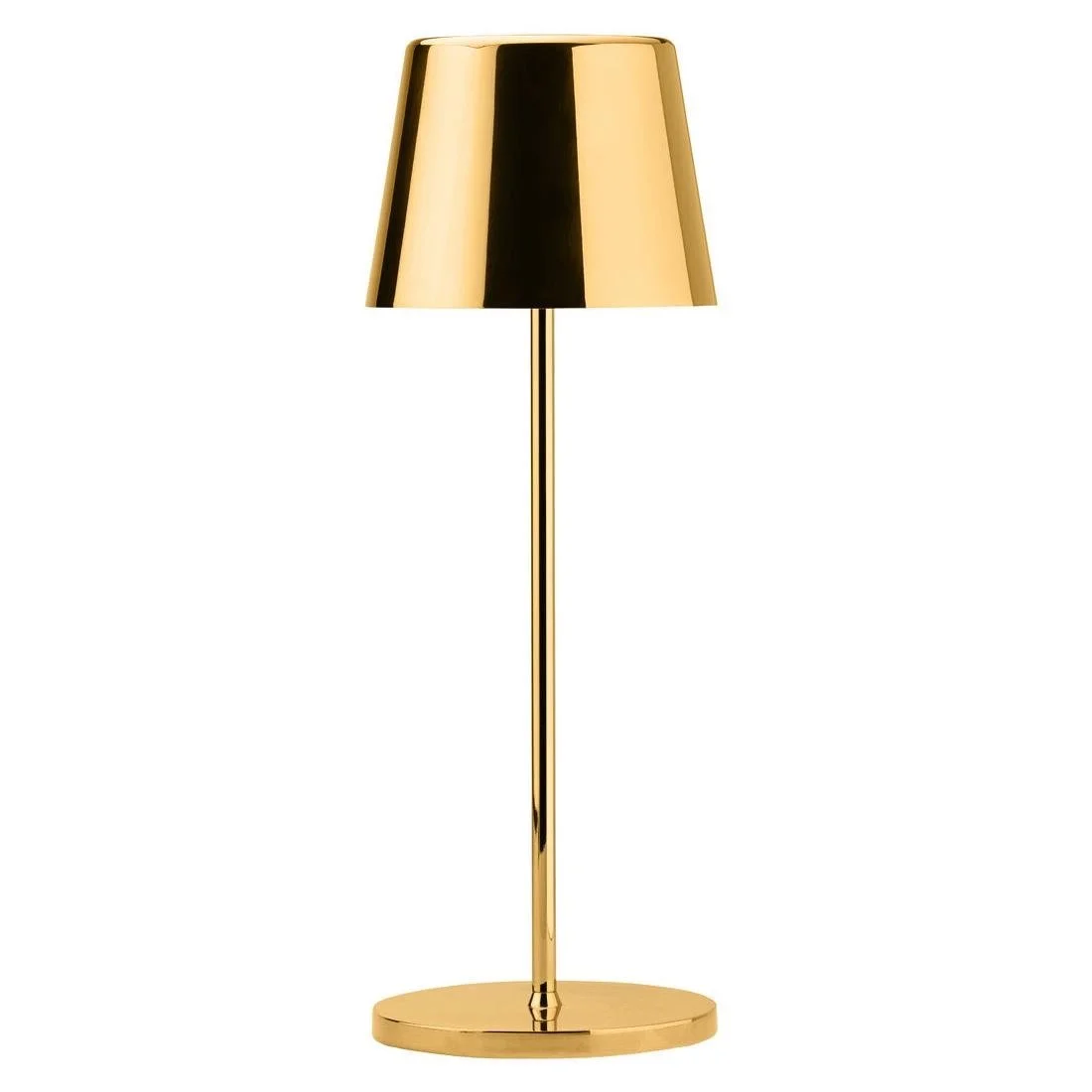 Utopia Bermuda LED Cordless Table Lamp 320mm Gold (6 Pack) - Image 1