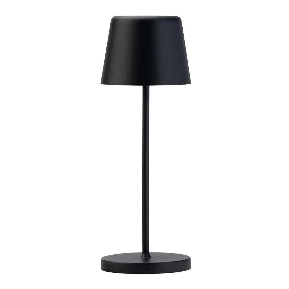 Utopia Bermuda Micro LED Cordless Table Lamp 210mm Black (6 Pack) - Image 1