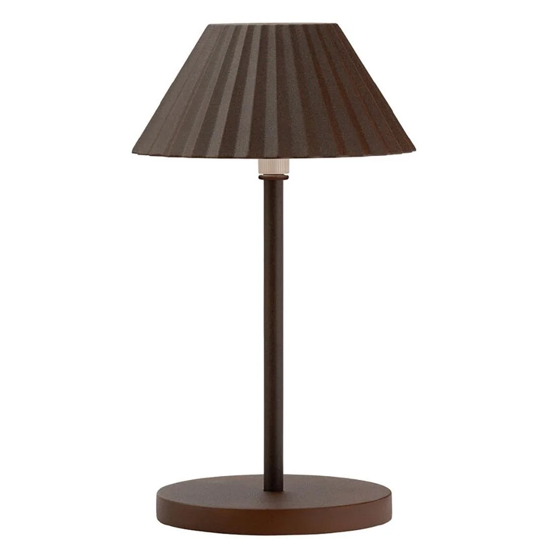 Utopia Aruba LED Cordless Table Lamp 230mm Cocoa (6 Pack) - Image 1