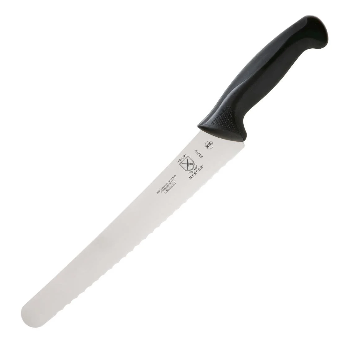 Mercer Culinary Millennia Wide Bread Knife Black 25.4cm - Image 1