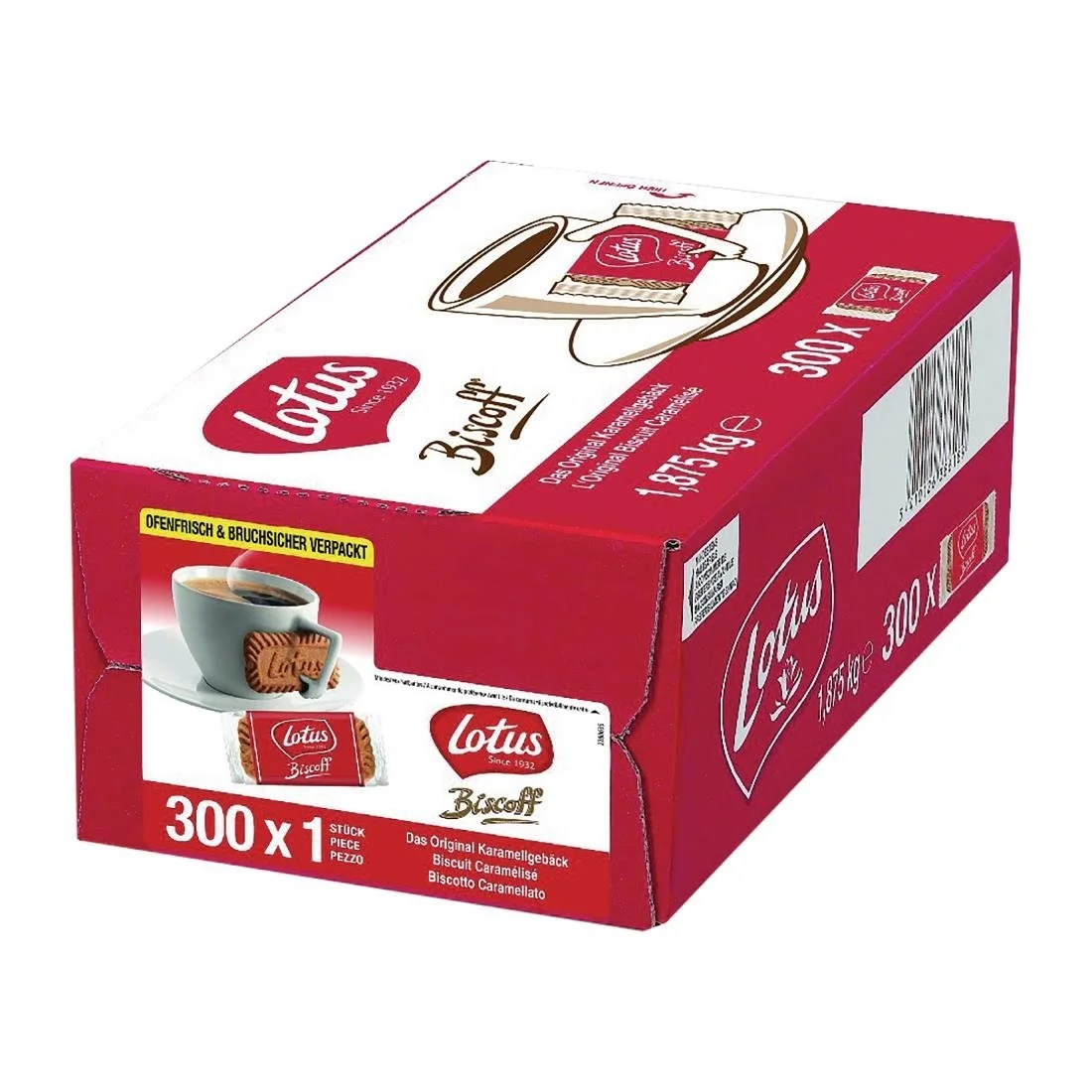Lotus Biscoff Caramelised Biscuits (300 Pack) - Image 2