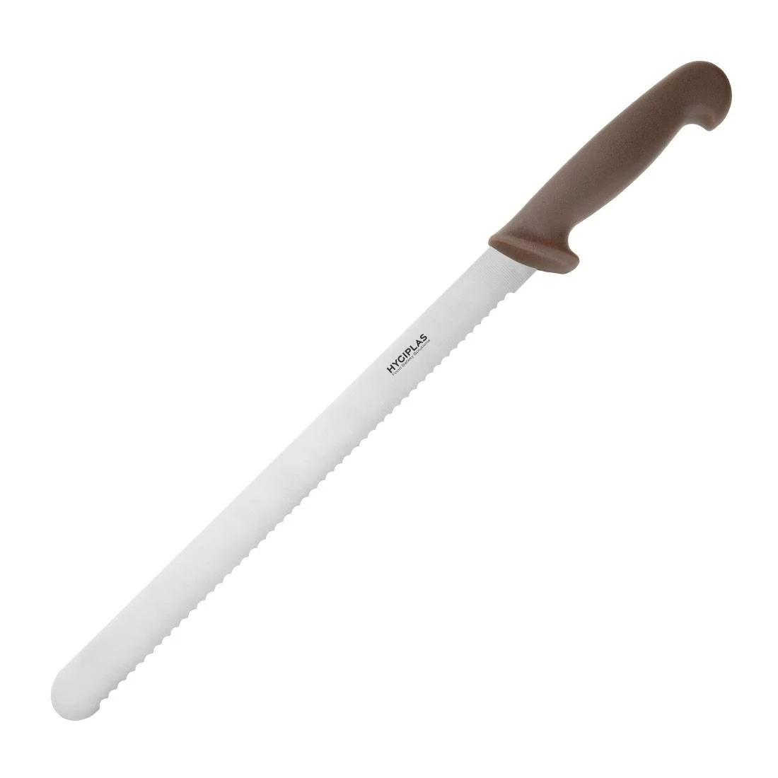 Hygiplas Serrated Slicer Brown 30cm - Image 1