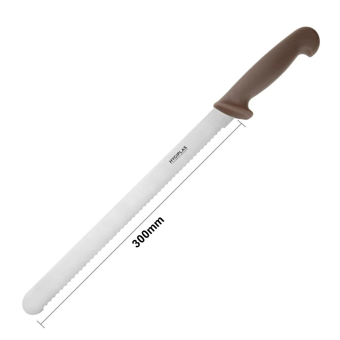 Hygiplas Serrated Slicer Brown 30cm - Image 5