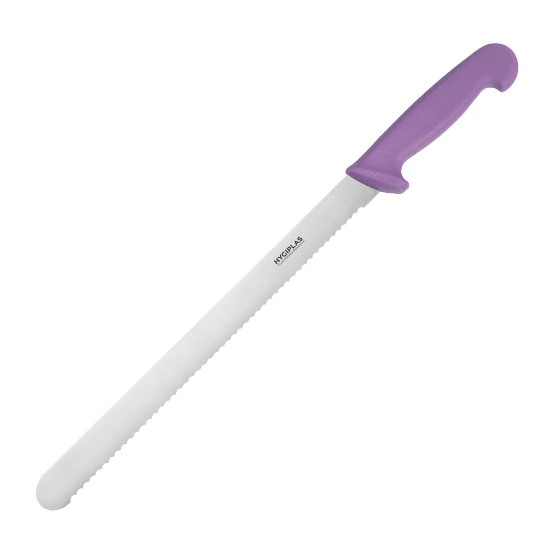 Hygiplas Serrated Slicer Purple 30cm - Image 1