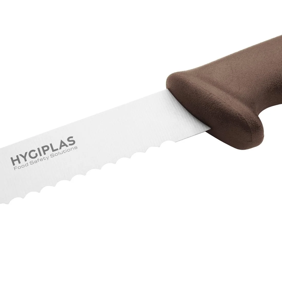 Hygiplas Serrated Slicer Brown 24.8cm - Image 3