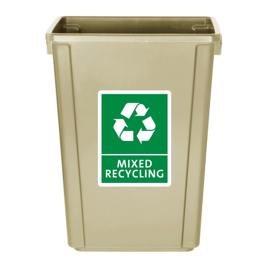 Jantex Slim Bin Beige 60Ltr - Image 6