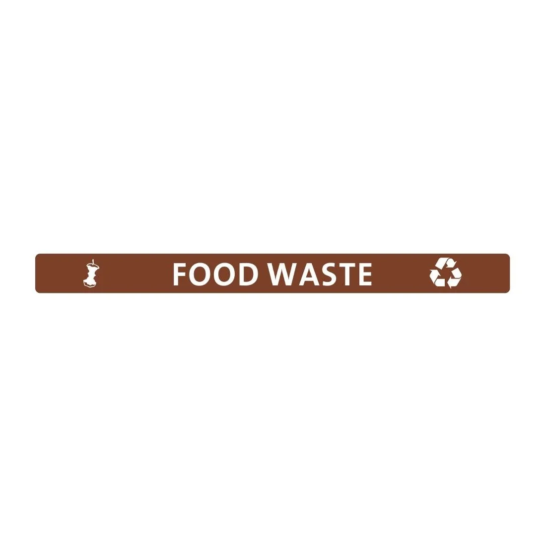 Jantex Slim Bin Lid Food Waste Label - Image 1