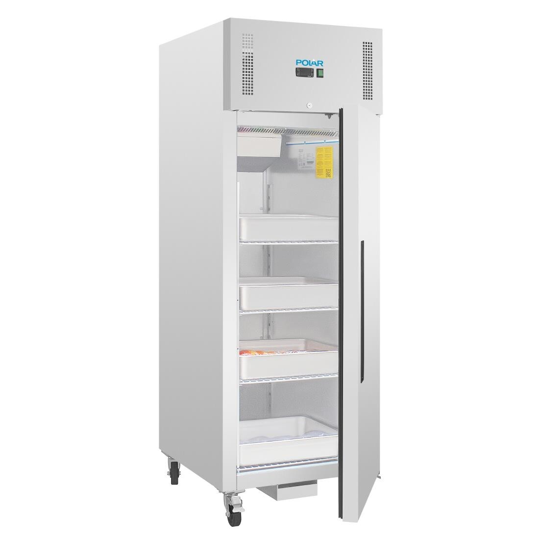Polar Single Door Fridge Stainless Steel 600Ltr