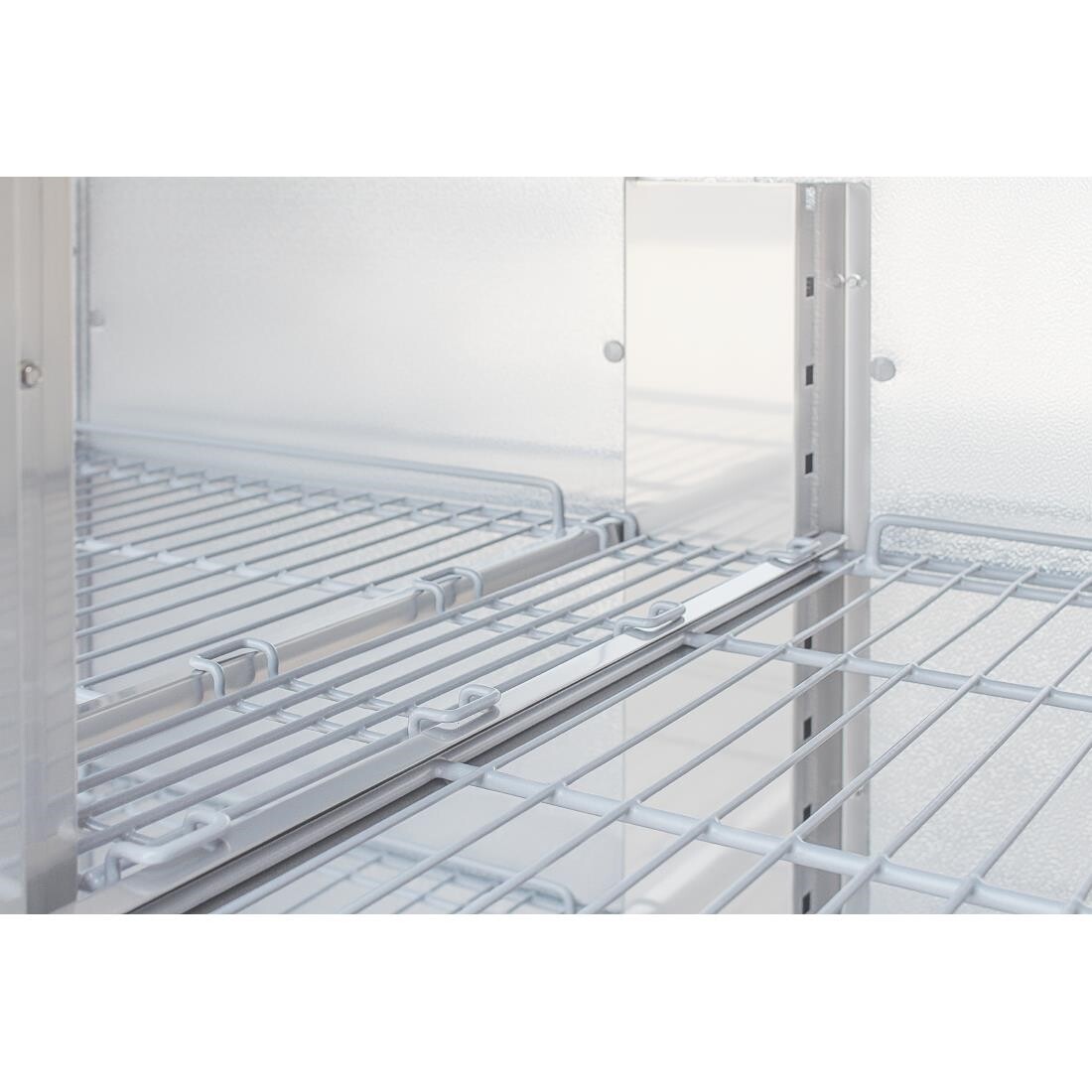 Polar Double Door Freezer Stainless Steel 1200Ltr