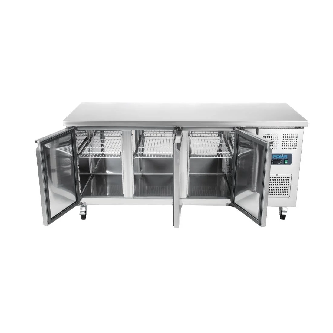 Polar U-Series Triple Door Counter Fridge 417Ltr - Image 9