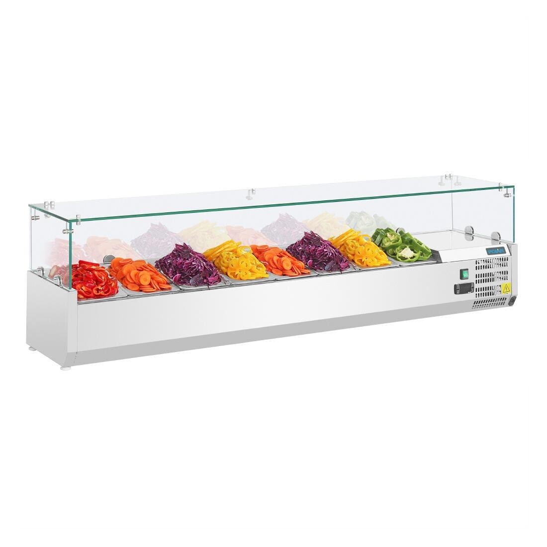 Polar Refrigerated Servery Topper 8x 1/3GN