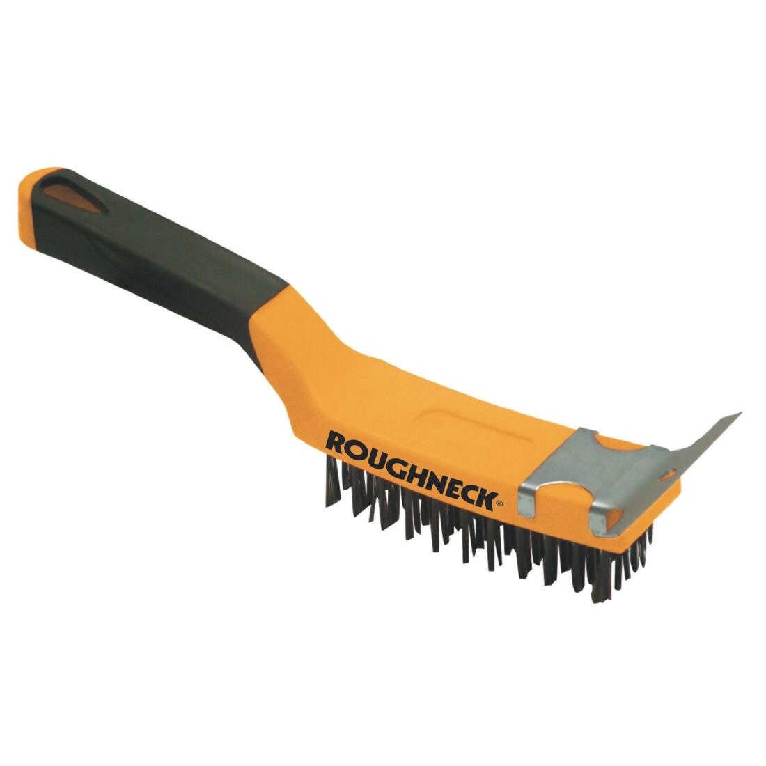 Grill Brush With Scraper