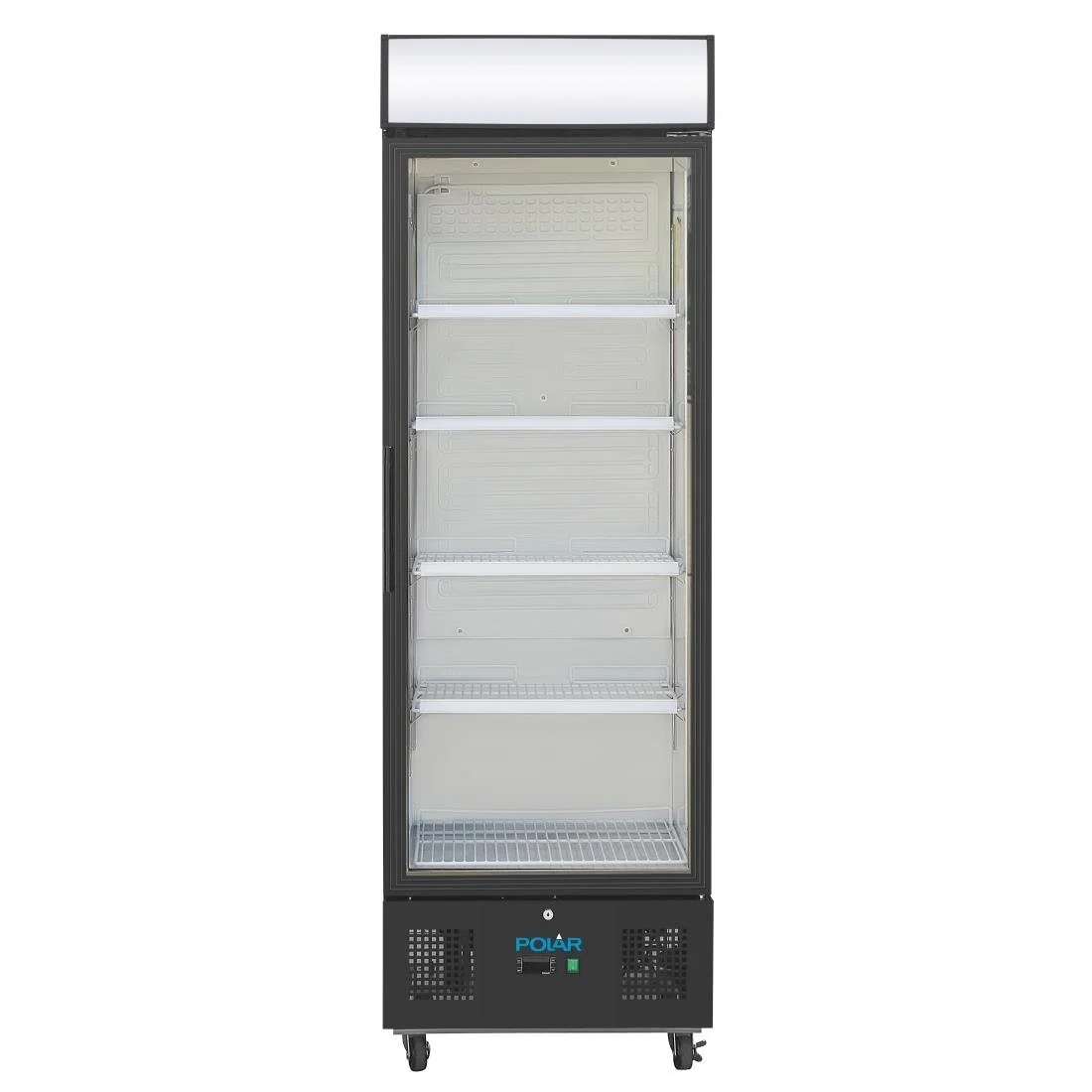 Polar G-Series Upright Display Fridge 368Ltr Black - Image 3