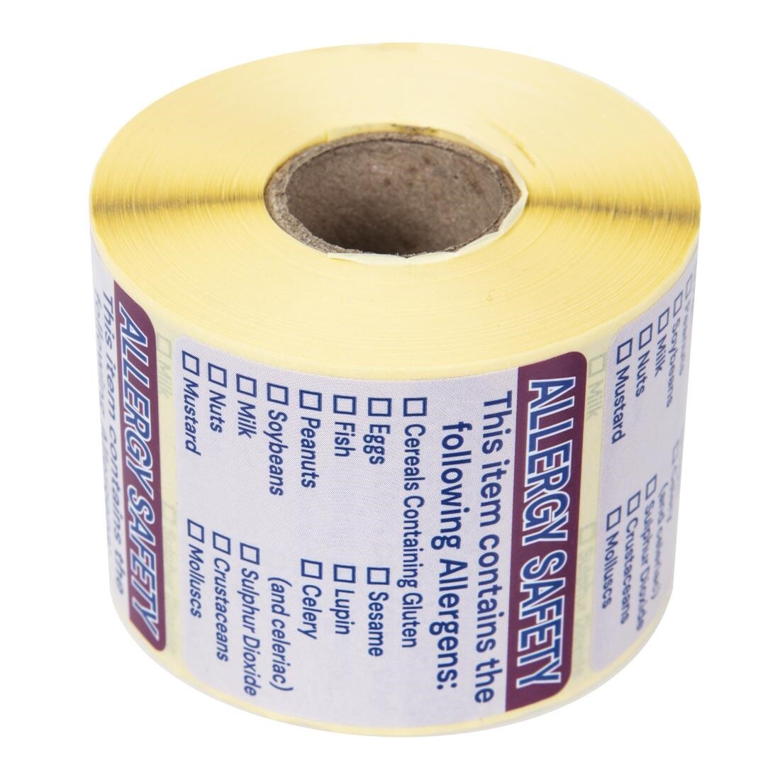 Vogue Allergen Food Labels