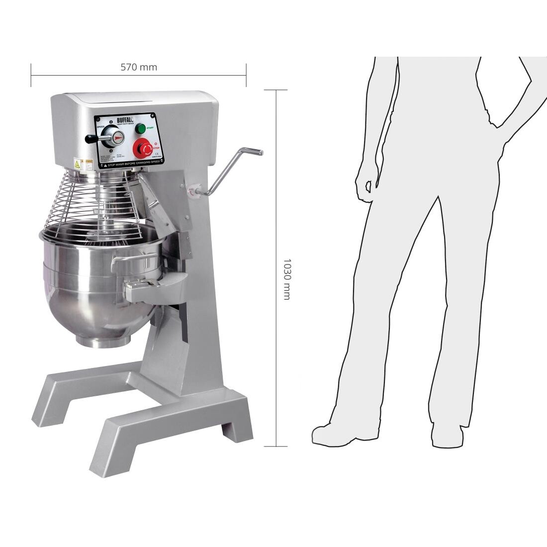 Buffalo Planetary Mixer 30Ltr