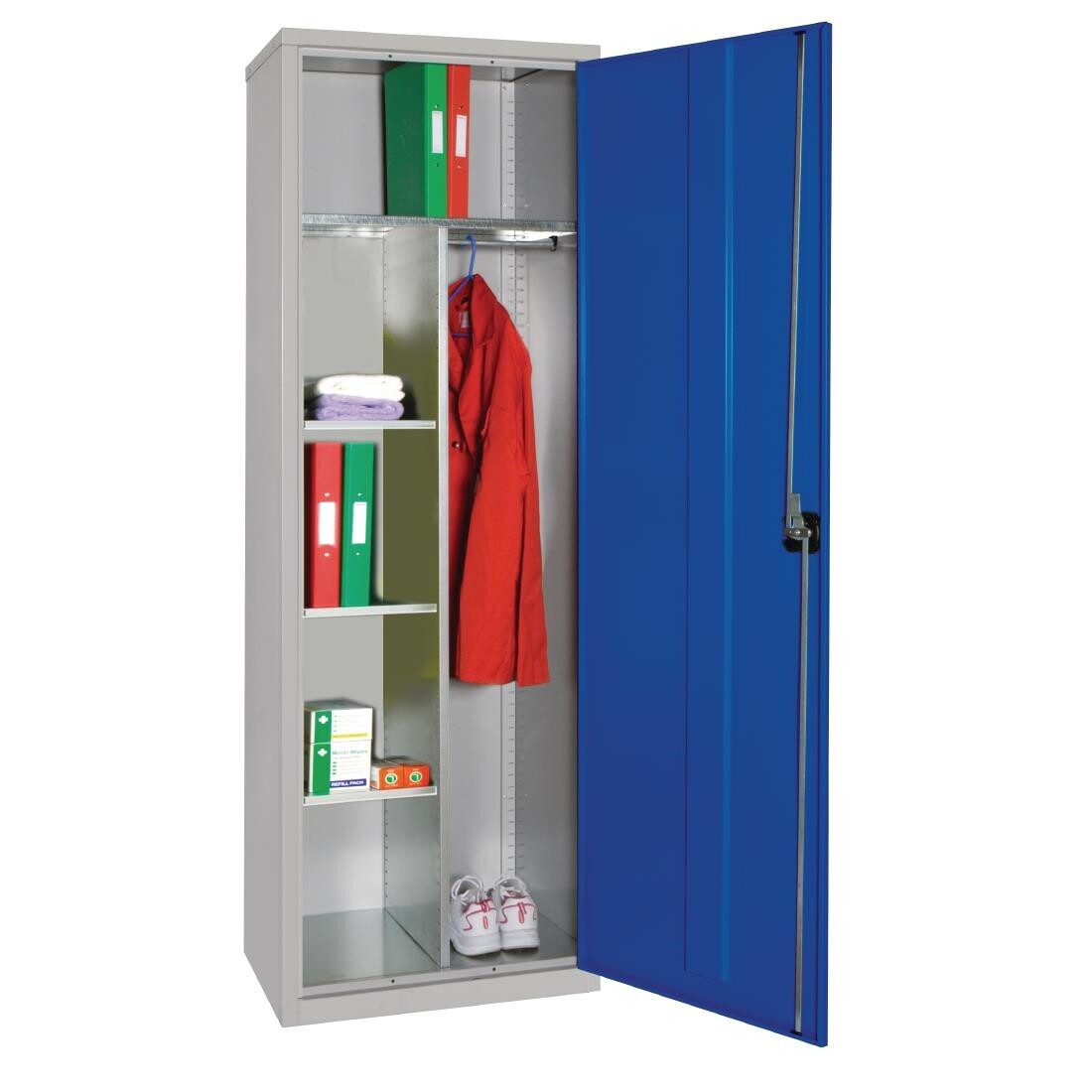 Clothing And Equipment Locker Blue 610mm