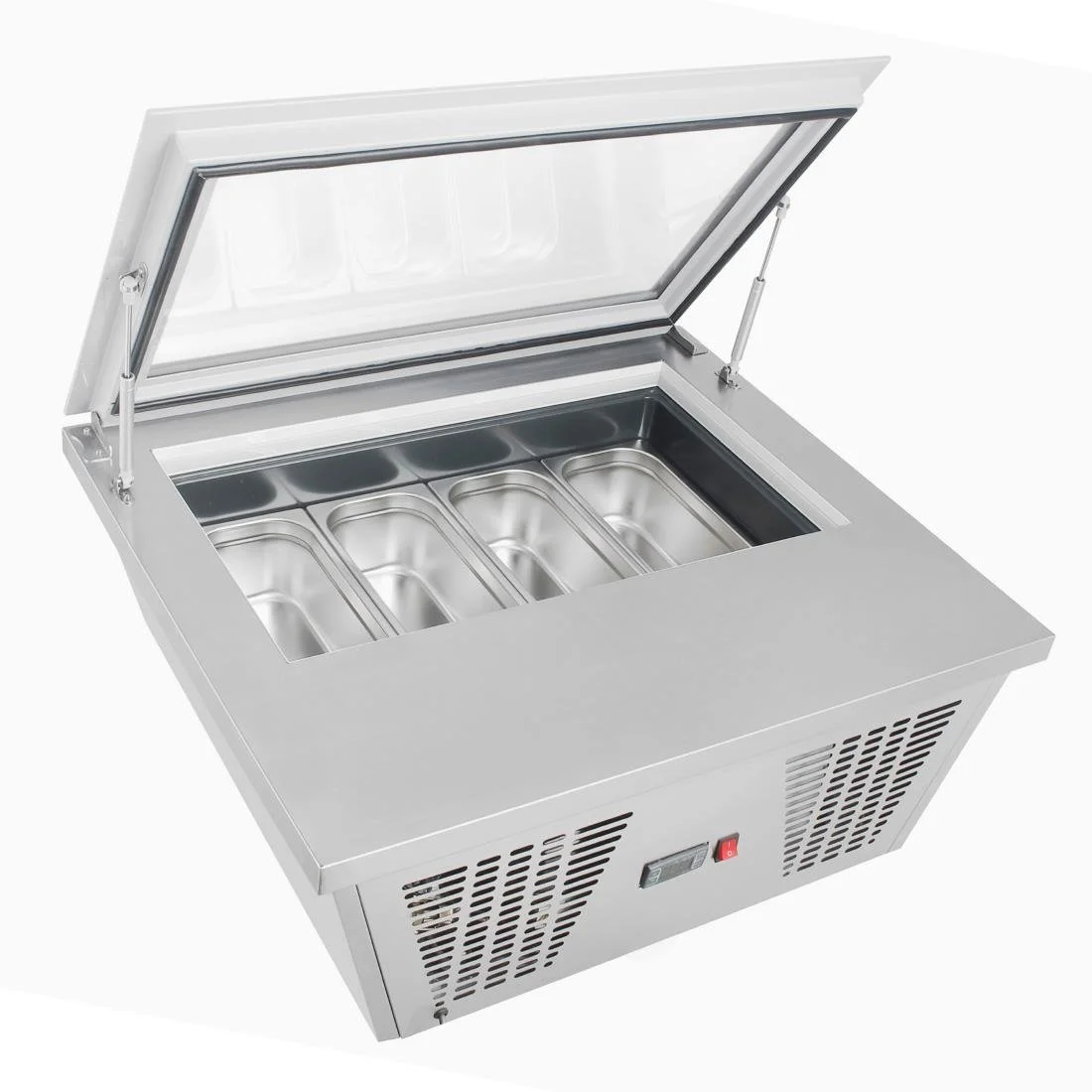Polar G-Series Countertop Ice Cream Freezer 4x Napoli Pans - Image 1