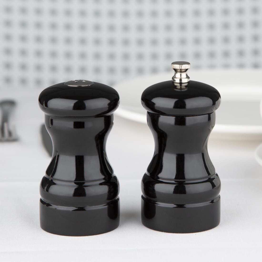 Salt and Pepper Set Black