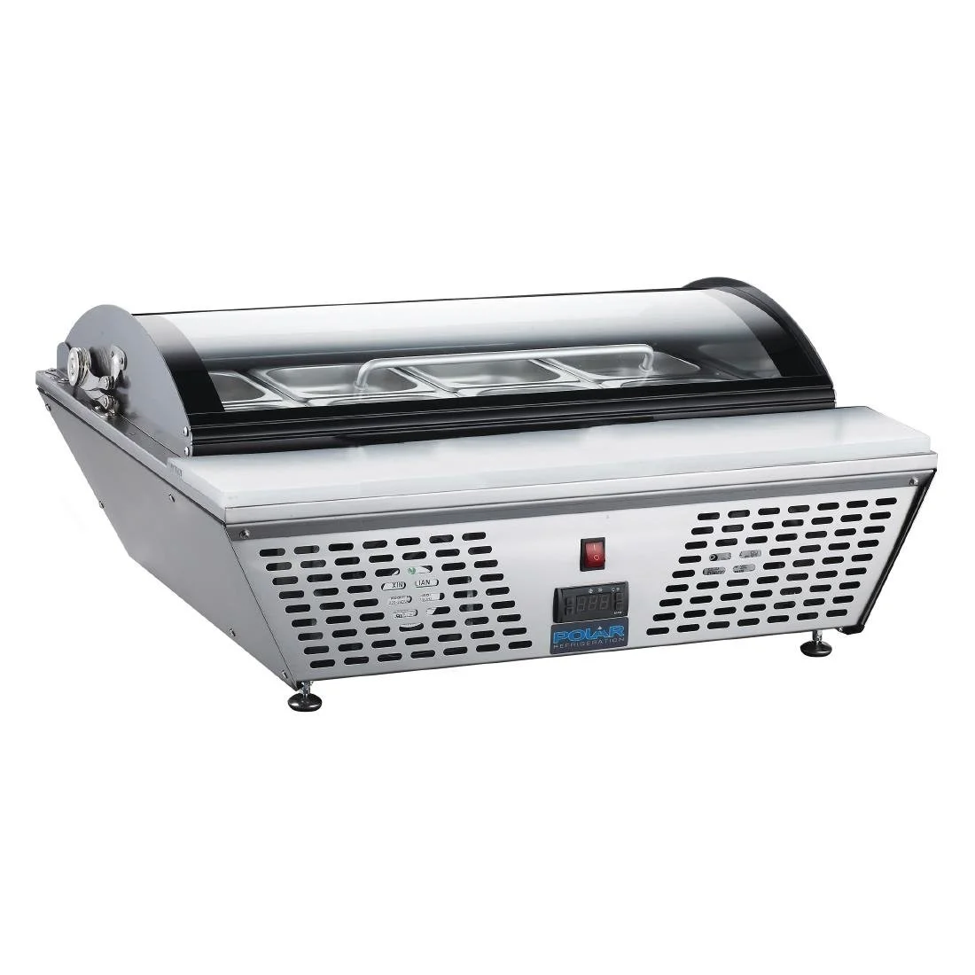 Polar G-Series Energy Efficient Countertop Prep Fridge 4x GN 1/3 - Image 4