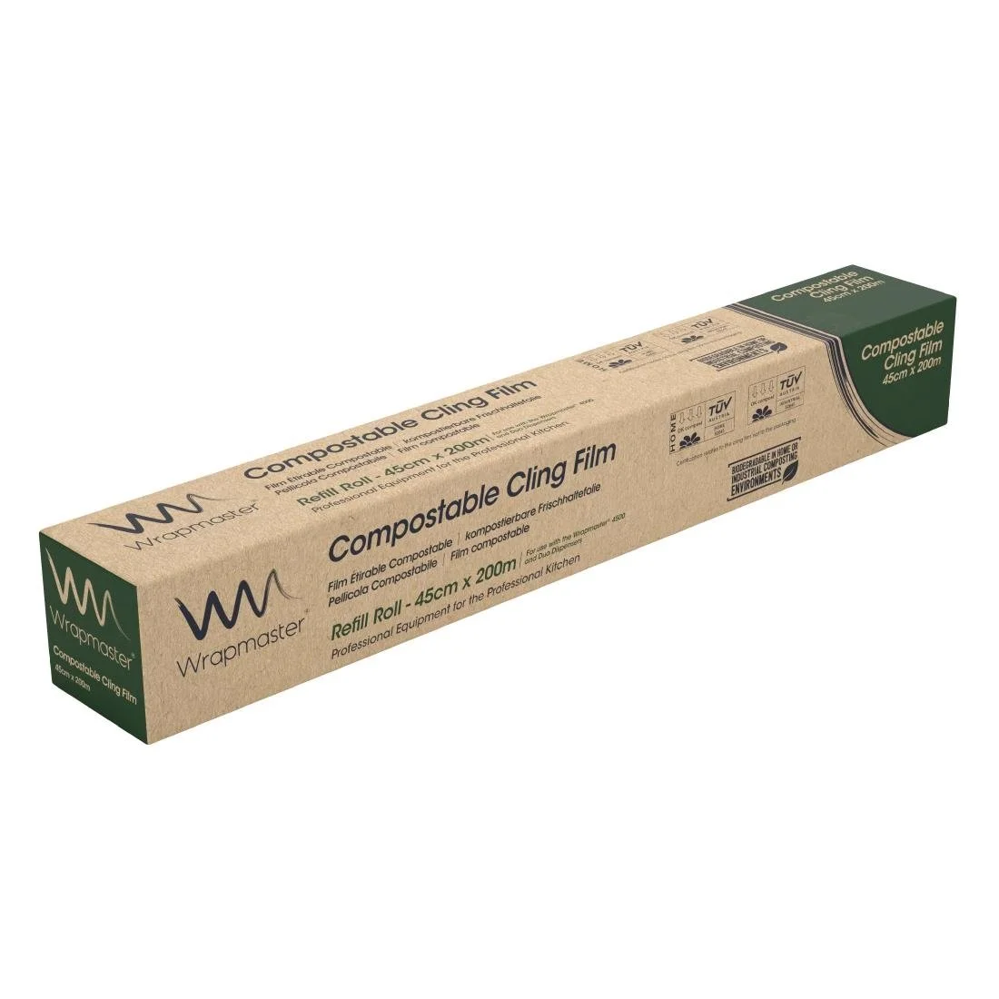 Wrapmaster 4500 Compostable Cling Film Refill 450mm x 200m - Image 2