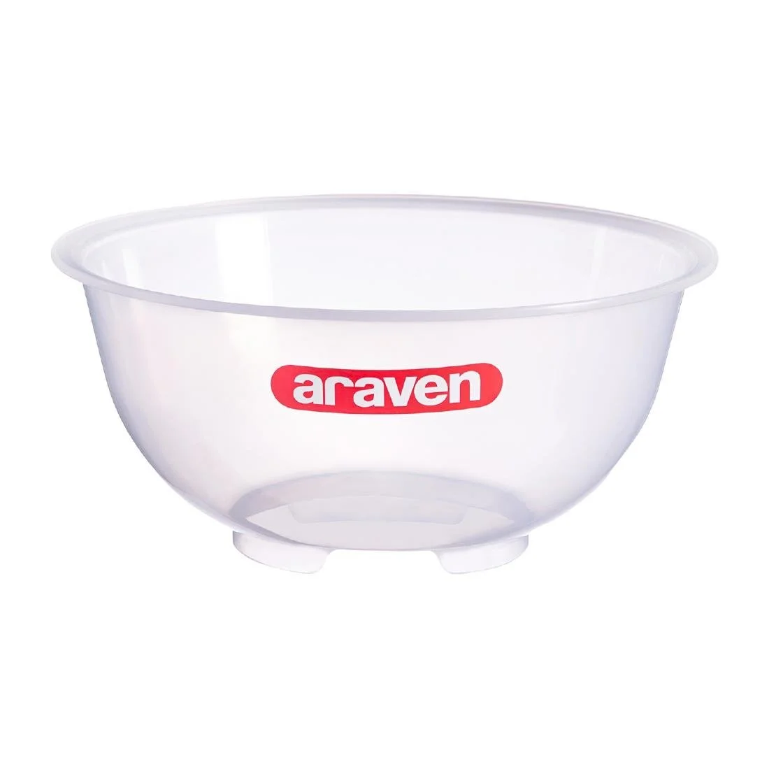 Araven Polypropylene Mixing Bowl Transparent 2.5Ltr - Image 1