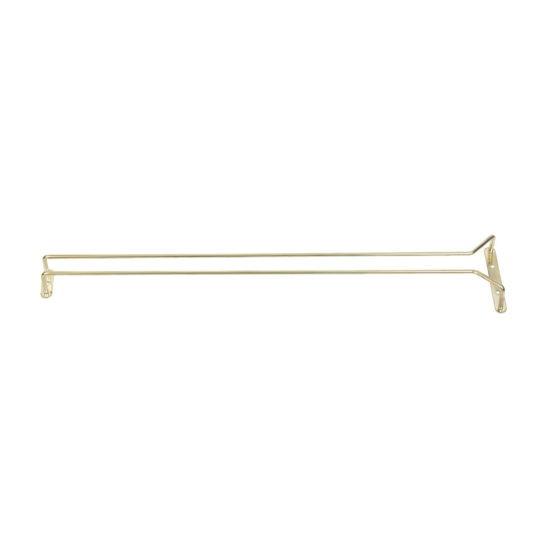 Beaumont Brass Wine Glass Rack 609mm