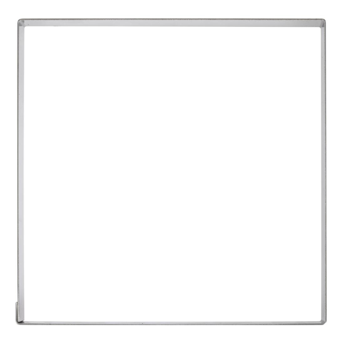 De Buyer Stainless Steel Square Ring 200mm x 20mm