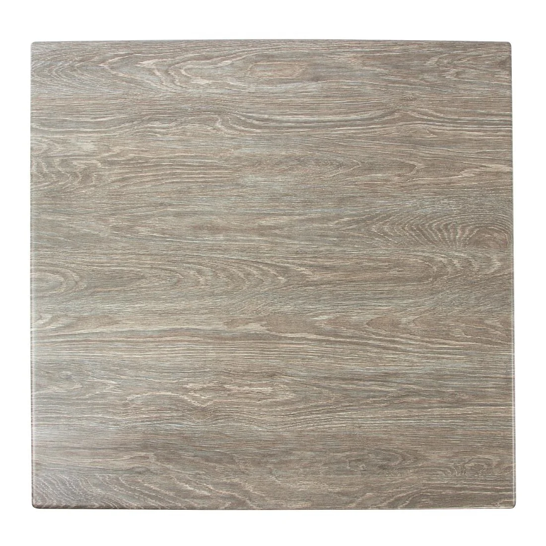 Werzalit Pre-drilled Square Table Tops Limed Oak - Image 1