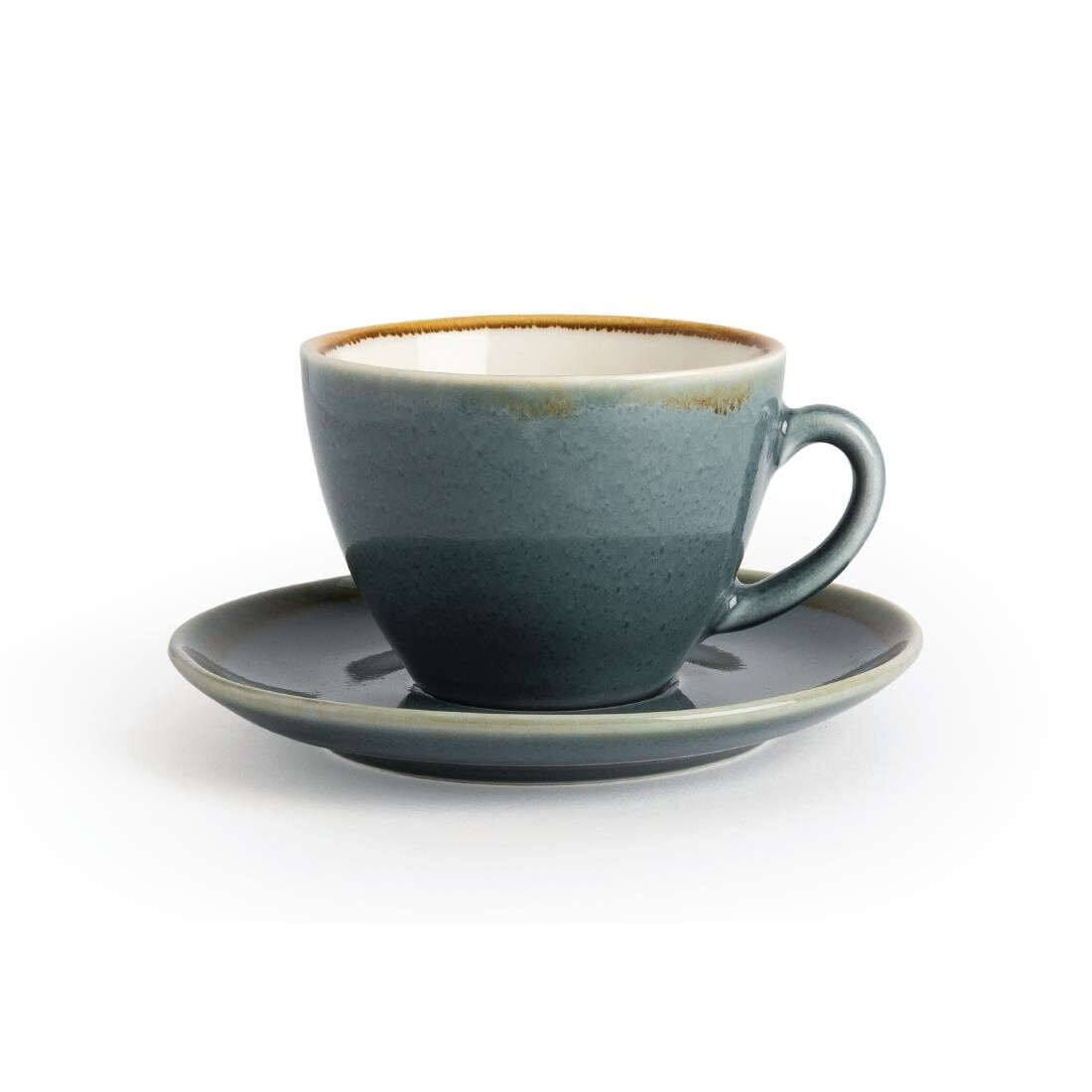 Olympia Kiln Cappuccino Cup Ocean 230ml