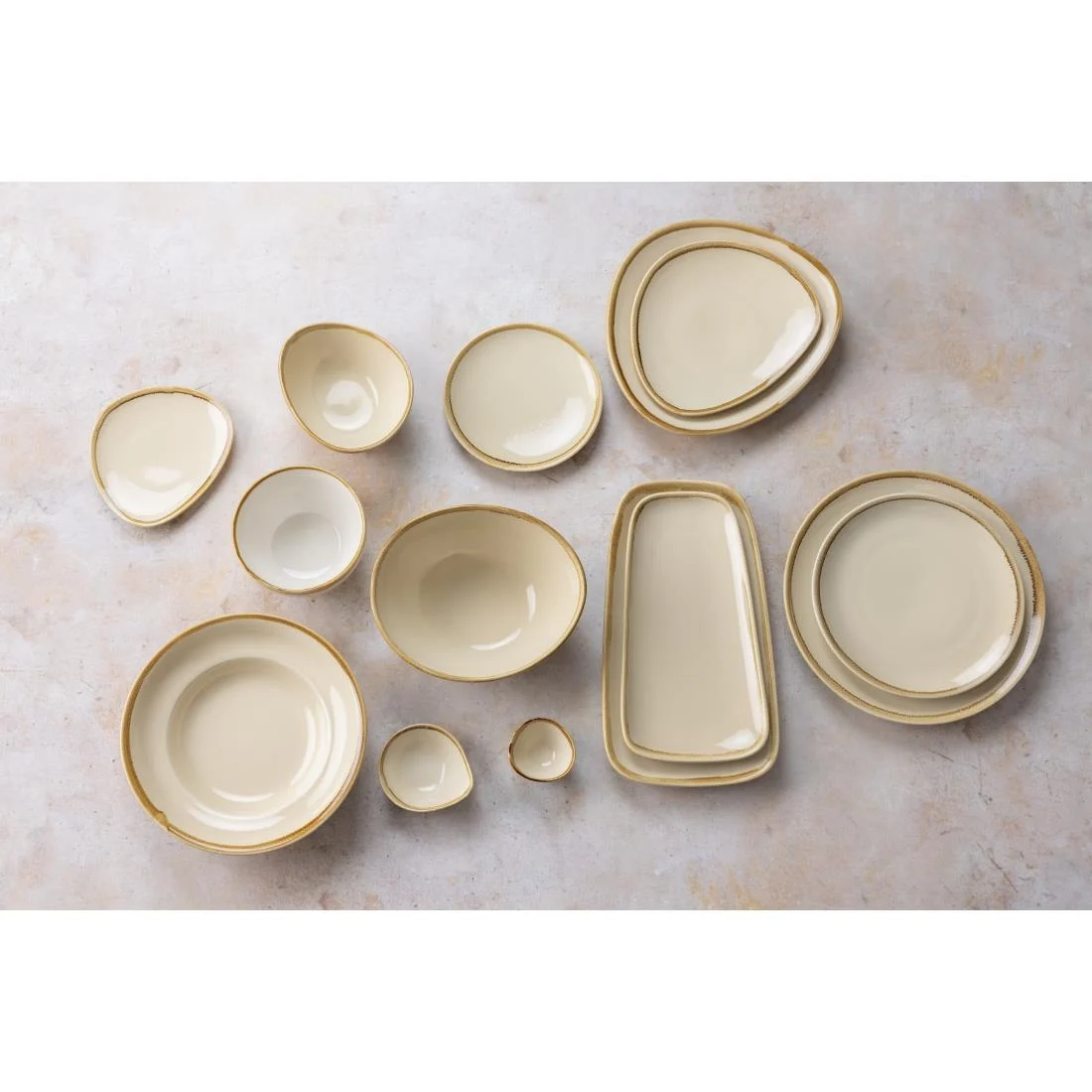Olympia Kiln Bowl Sandstone 165mm