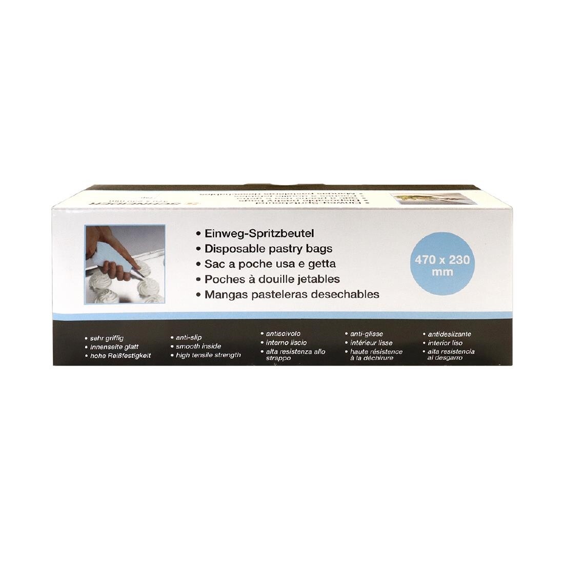 Schneider Blue Disposable Piping Bags 47cm Pack of 100