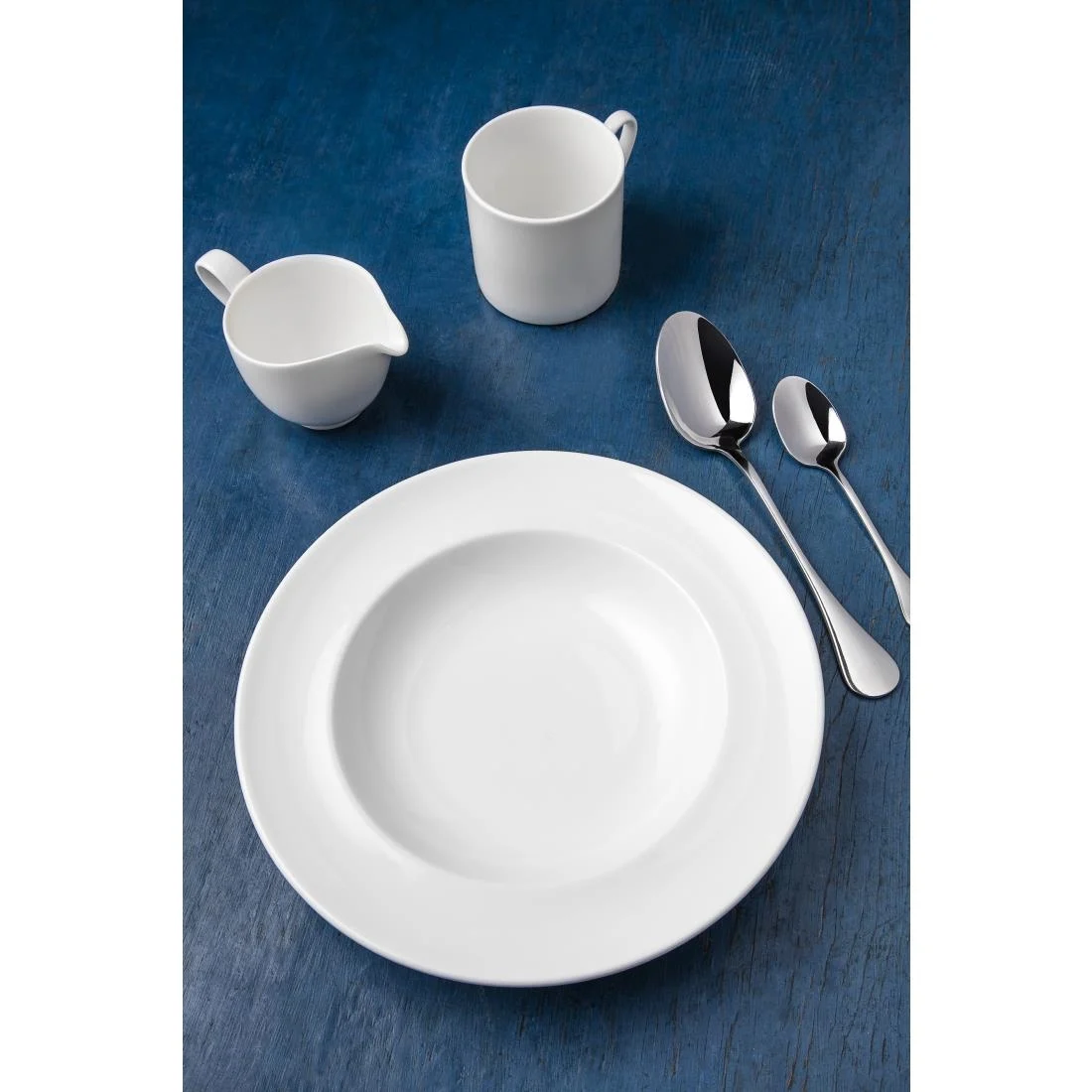 Royal Porcelain Classic White Soup Plates 235mm