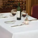Mitre Luxury Satin Band Napkins Cotton White (10 Pack) - Image 3