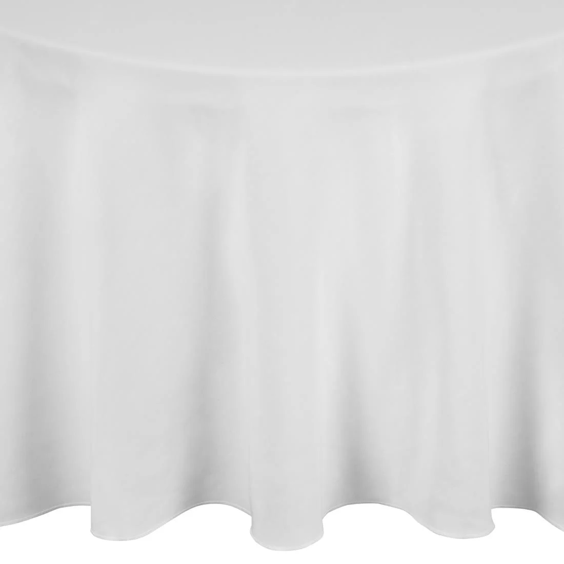 Mitre Essentials Occasions Round Tablecloth White - Image 1