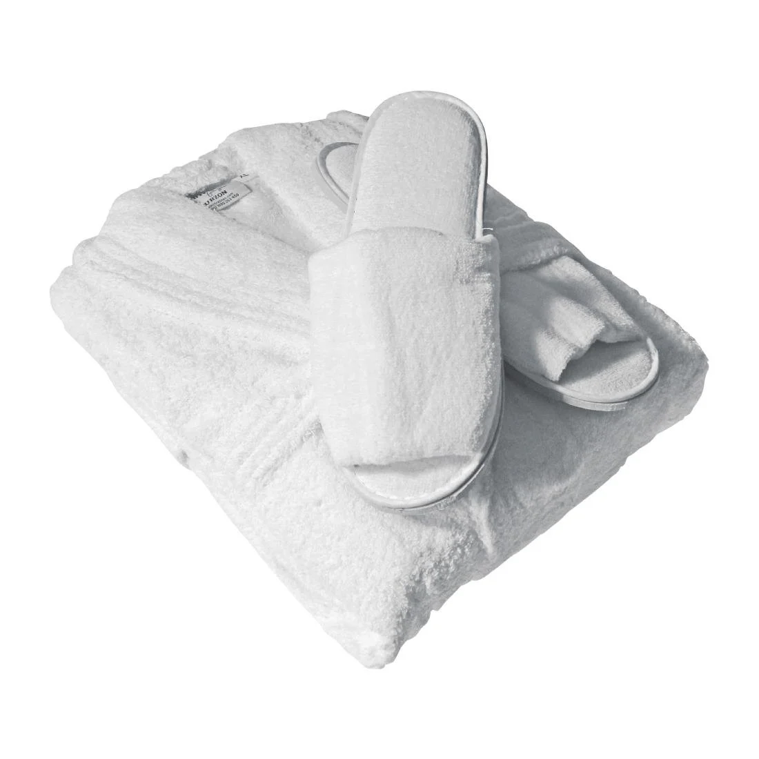 Mitre Luxury Curzon Bathrobe and Slipper Set Extra Large - Image 1