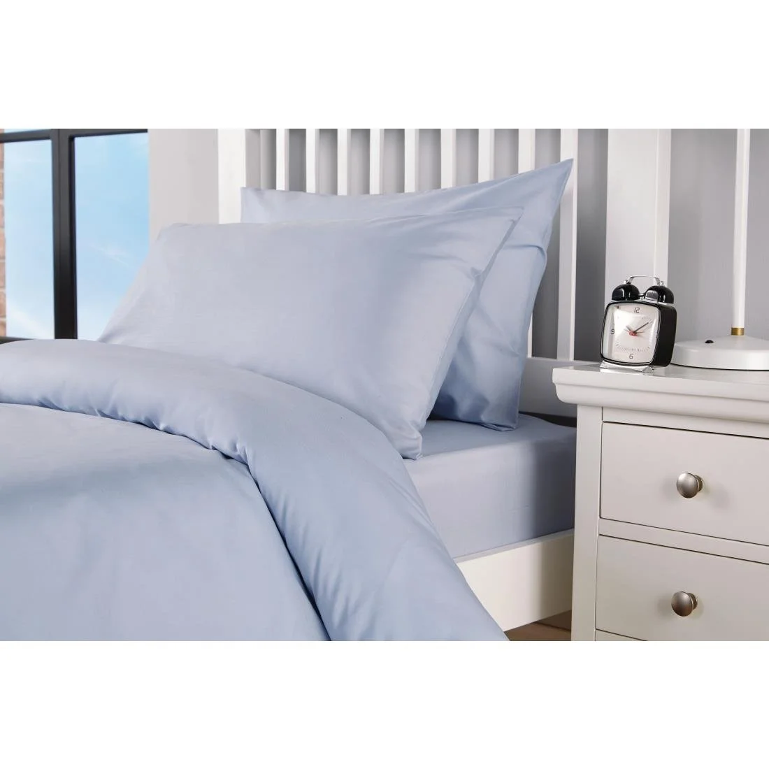 Mitre Essentials Spectrum Housewife Pillowcase Blue - Image 1