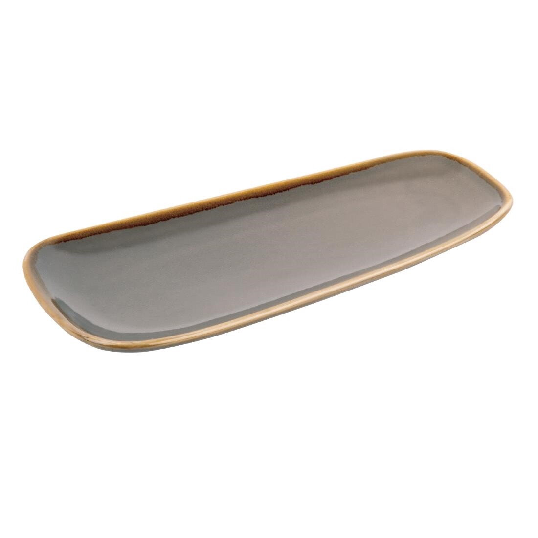 Olympia Kiln Platter Smoke 260mm
