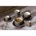 Olympia Kiln Cappuccino Saucer Smoke 140mm
