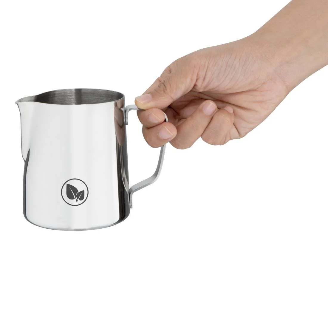 Olympia Vegan Milk Jug Stainless Steel 340ml - Image 4