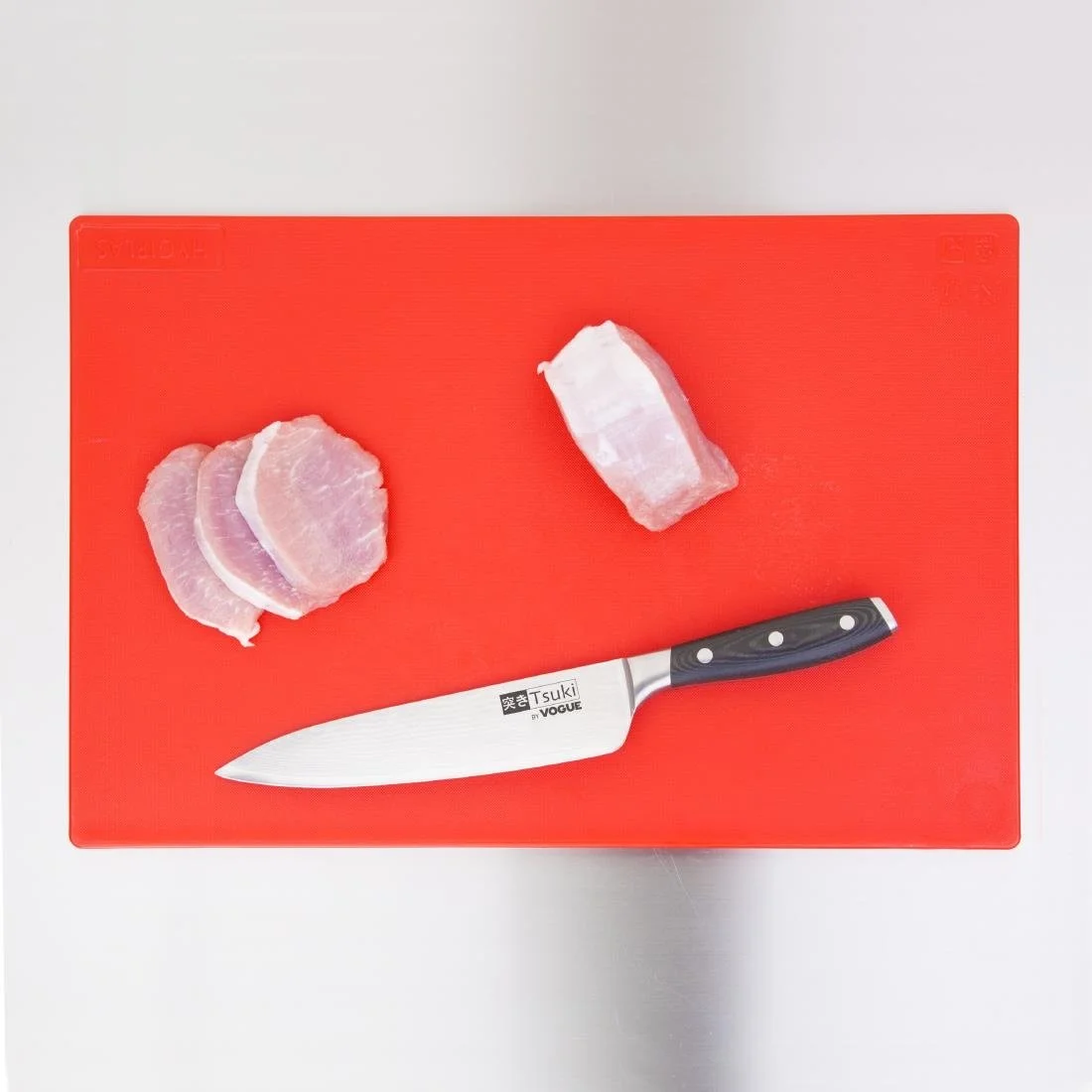 Hygiplas High Density Antibacterial 6-Piece Chopping Board Set 450x305x12mm - Image 3