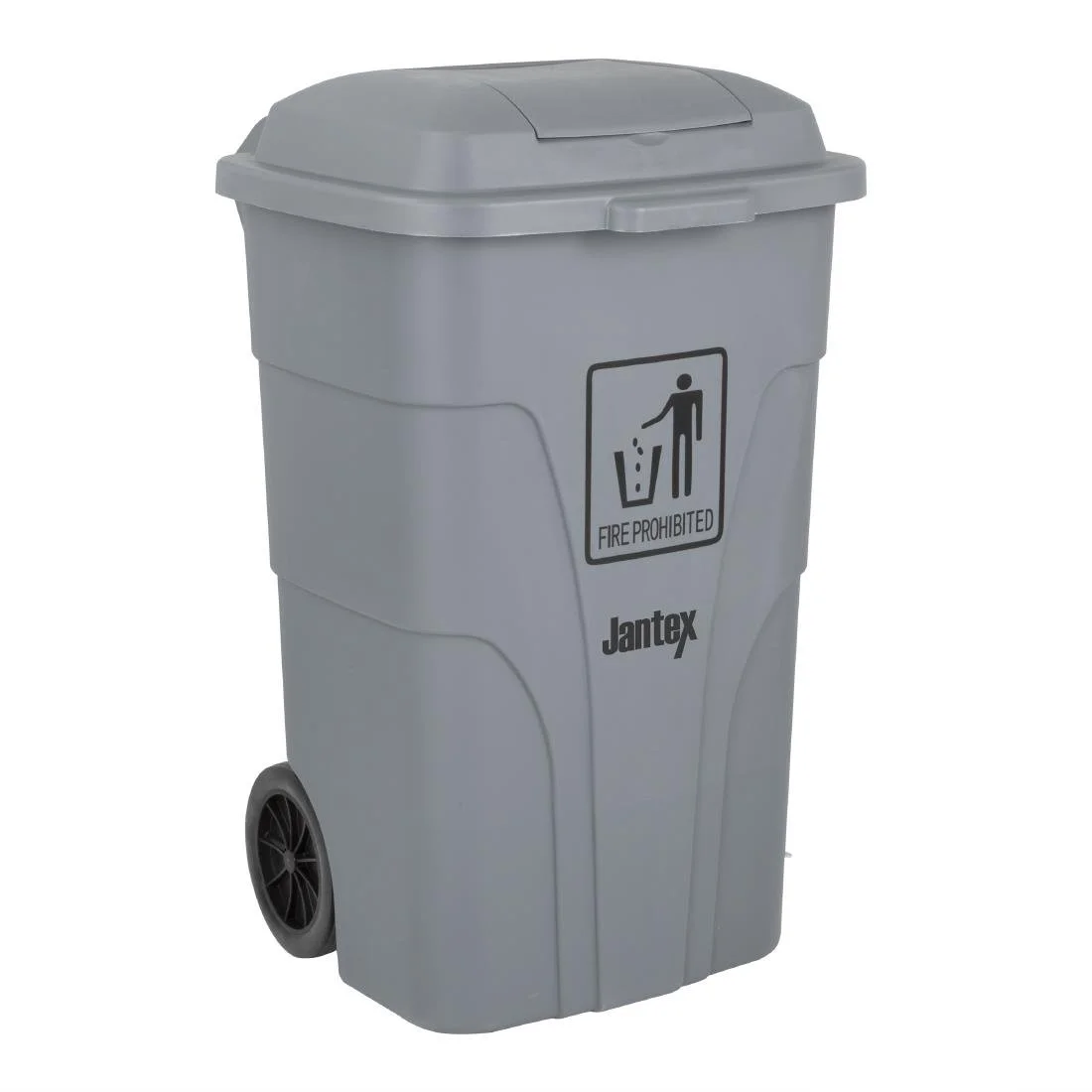 Jantex Wheelie Bin Grey 120Ltr - Image 1