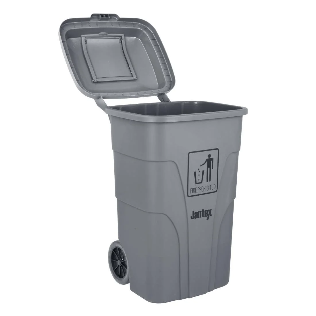 Jantex Wheelie Bin Grey 120Ltr - Image 2