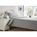 Mitre Essentials Stirling Pillowcase Grey 48 x 75cm - Image 2
