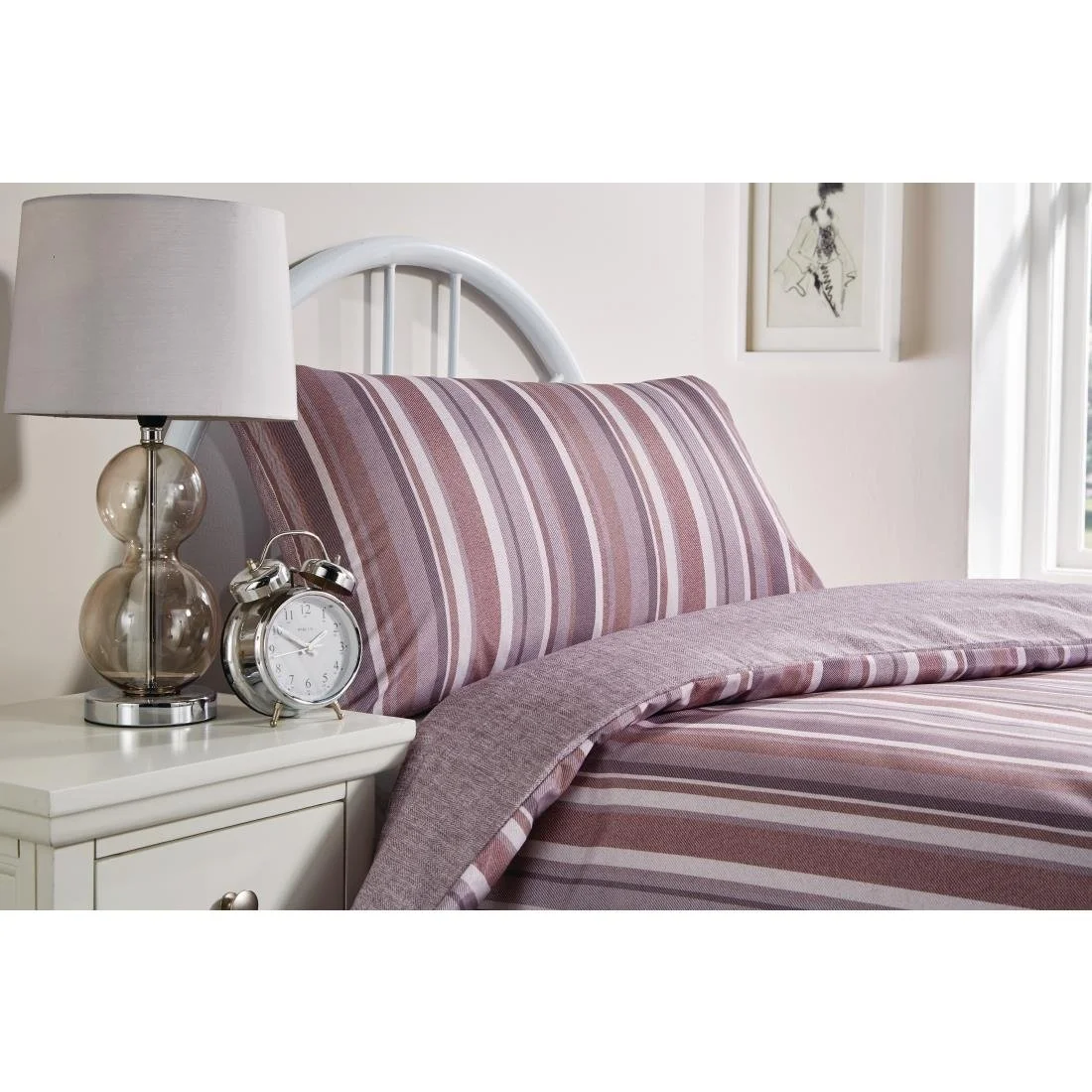 Mitre Essentials Fiorella Pillowcase Cream - Image 1