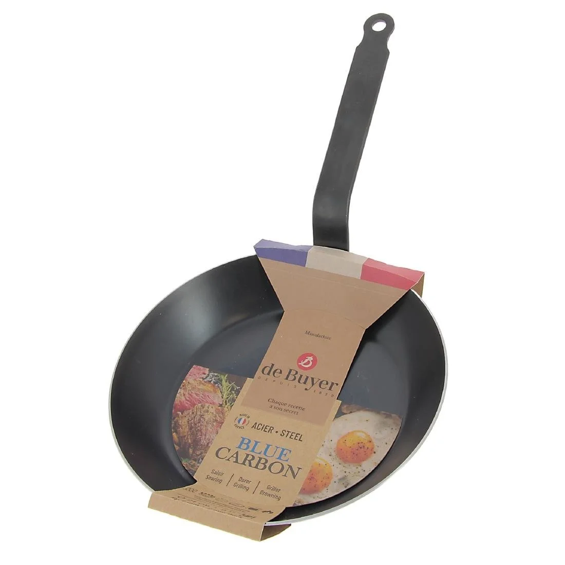 De Buyer Black Iron Frying Pan 24cm - Image 1