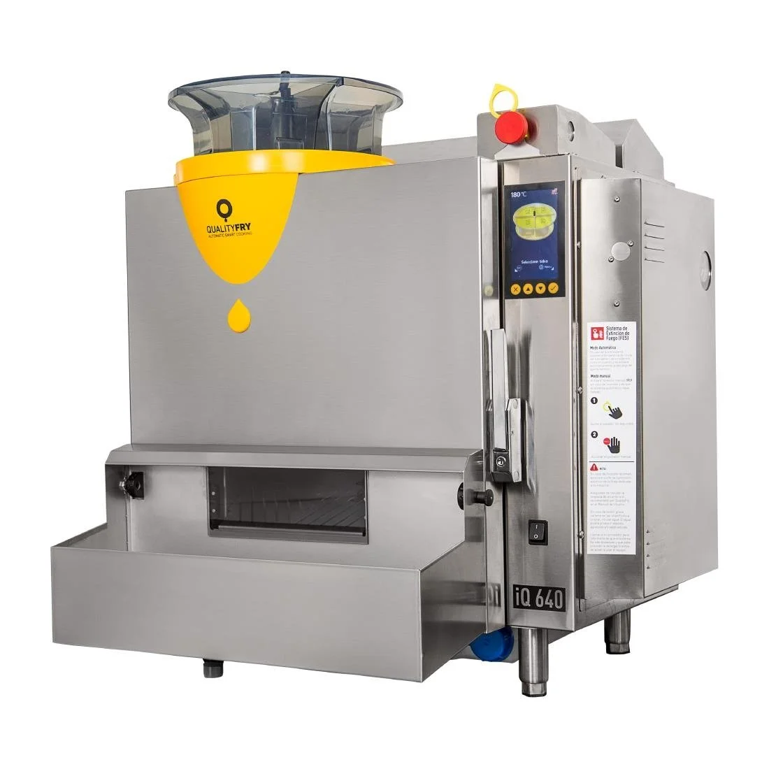 Qualityfry IQ 640 Fes Carrousel Ventless Fryer with Fire Suppression System - Image 1
