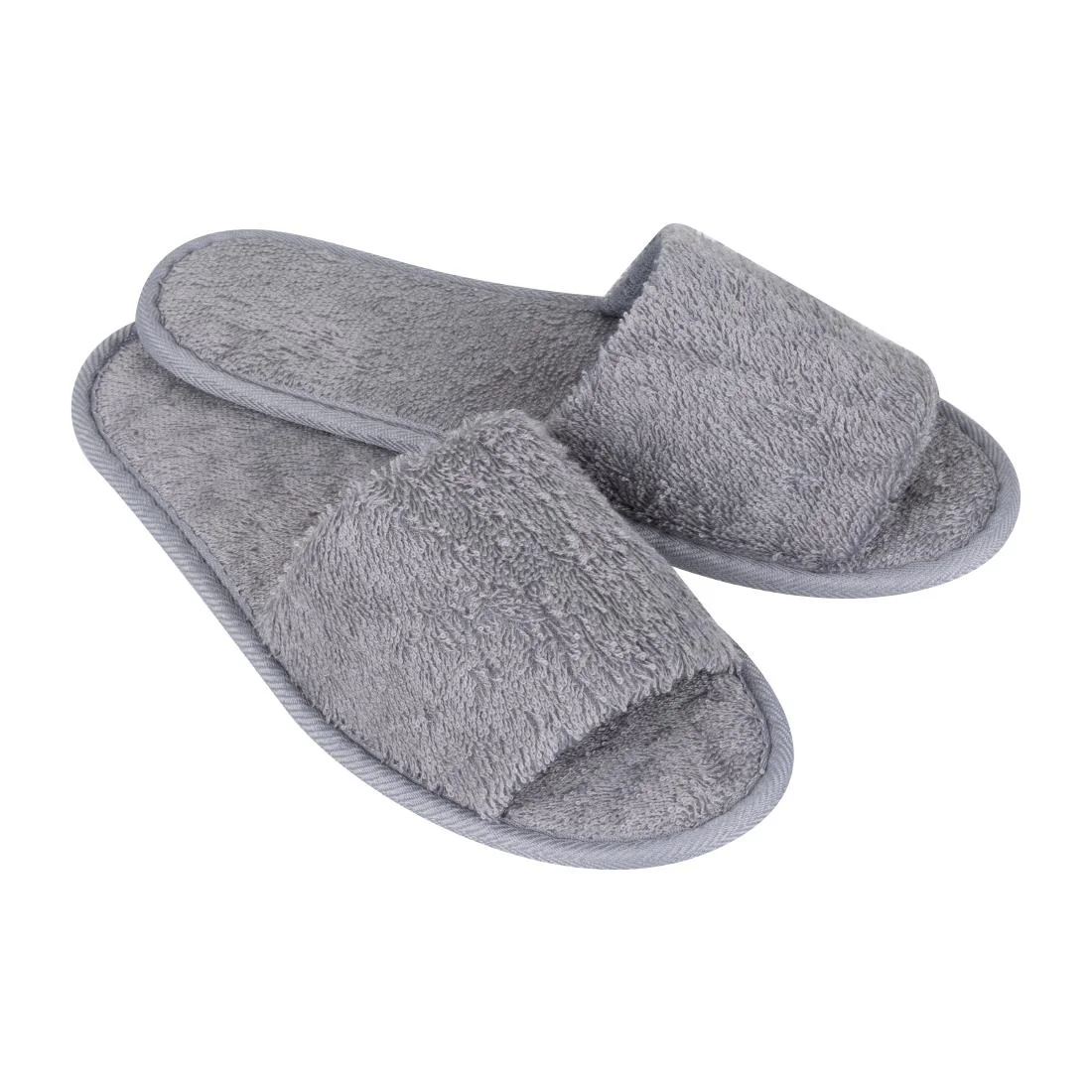 Mitre Luxury Curzon Open Toe Slippers Grey - Image 1
