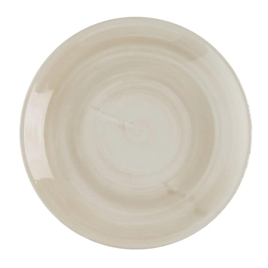 Churchill Stonecast Canvas Natural Evolve Coupe Plates 165mm (12 Pack) - Image 1