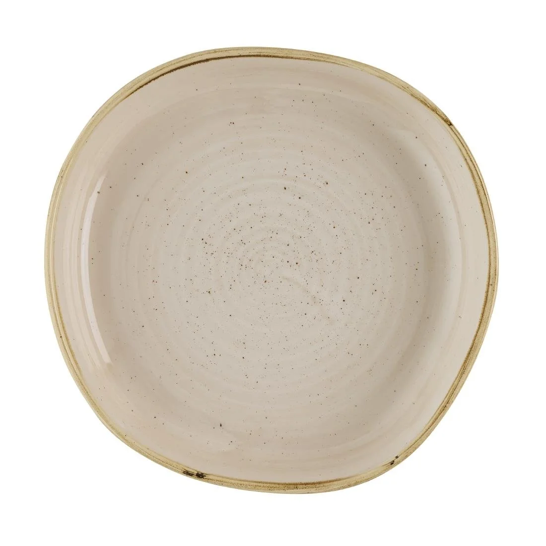 Churchill Stonecast Nutmeg Cream Organic Walled Bowls 232mm (6 Pack) - Image 1